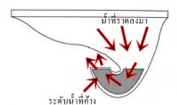  น้ำค้างในโถส้วมได้อย่างไร 